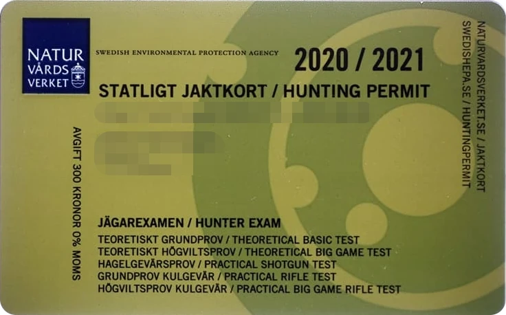Svensk Jaktkort